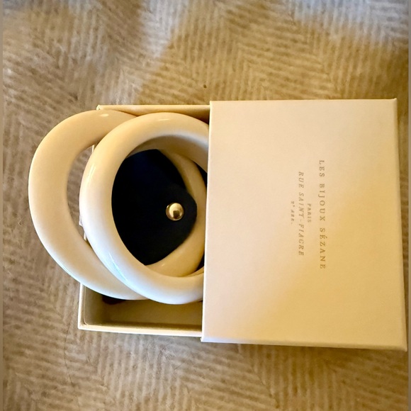 Sezane Luca Bracelet Set Ecru - NWOT - Picture 6 of 7